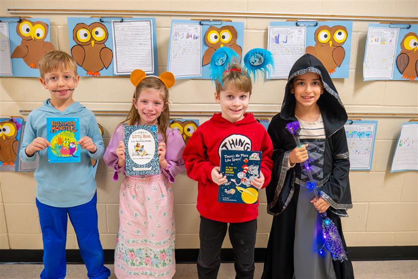 Students celebrate Read Across America Week